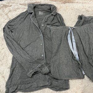 Gilligan & O'Malley gray pajama set